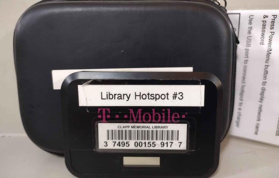Wi-Fi Hotspot - Clapp Library